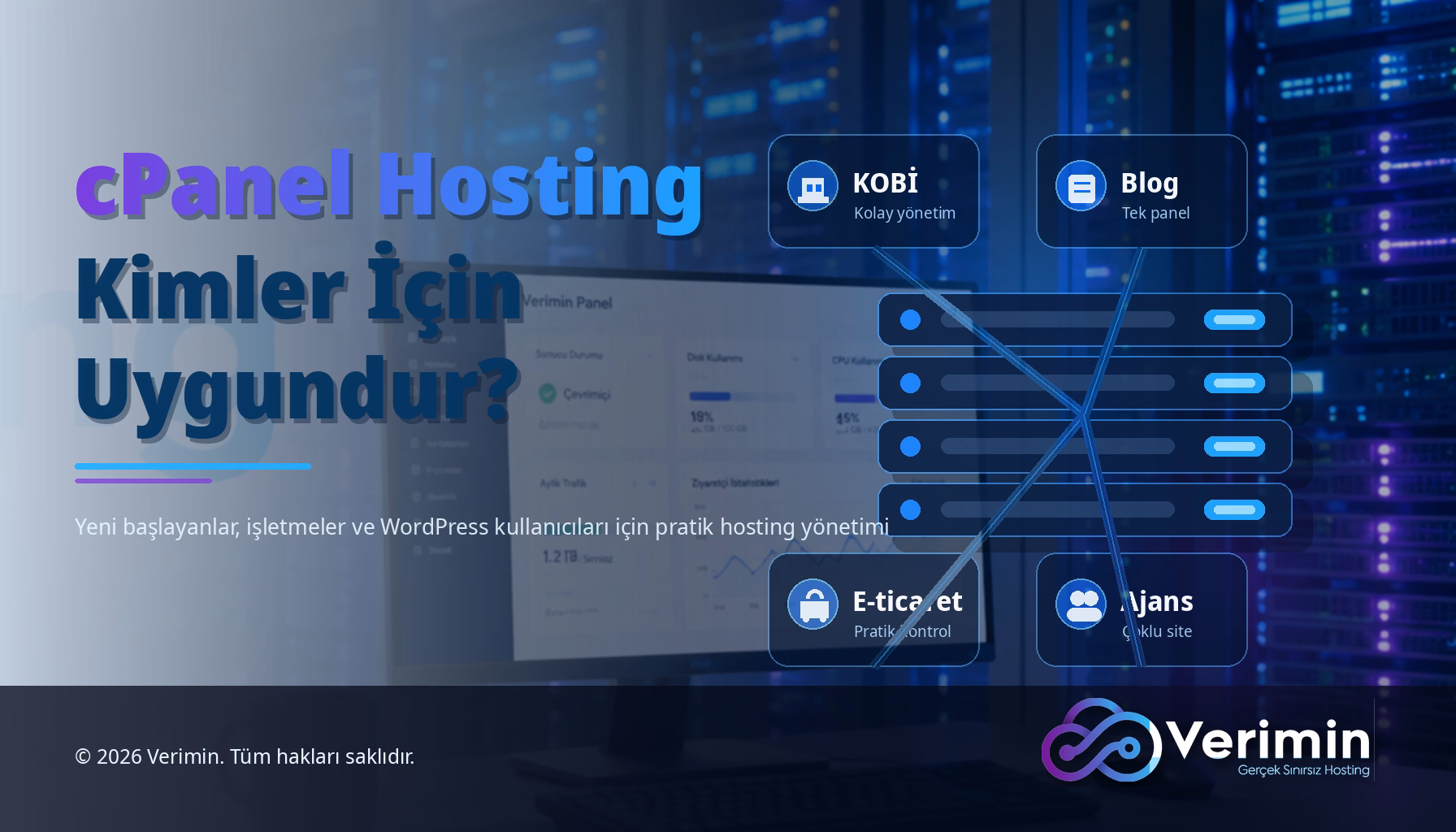 cPanel Hosting Nedir?
