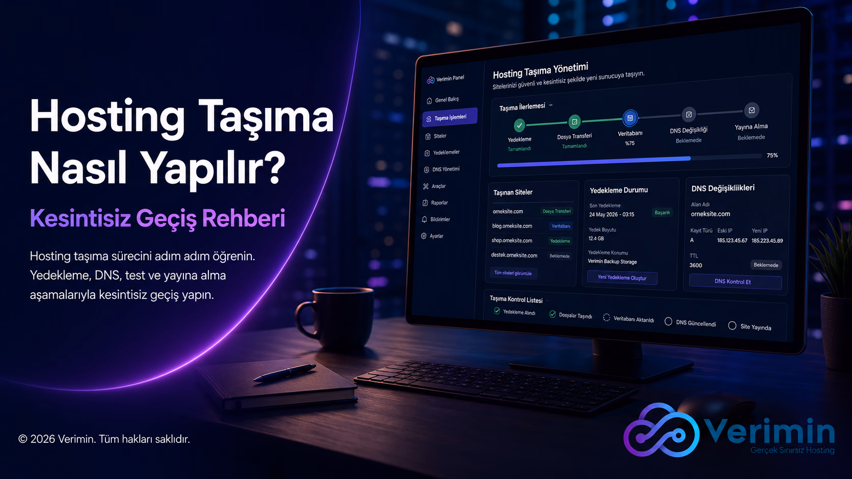 Hosting Taşıma Nasıl Yapılır? Kesintisiz Geçiş Rehberi