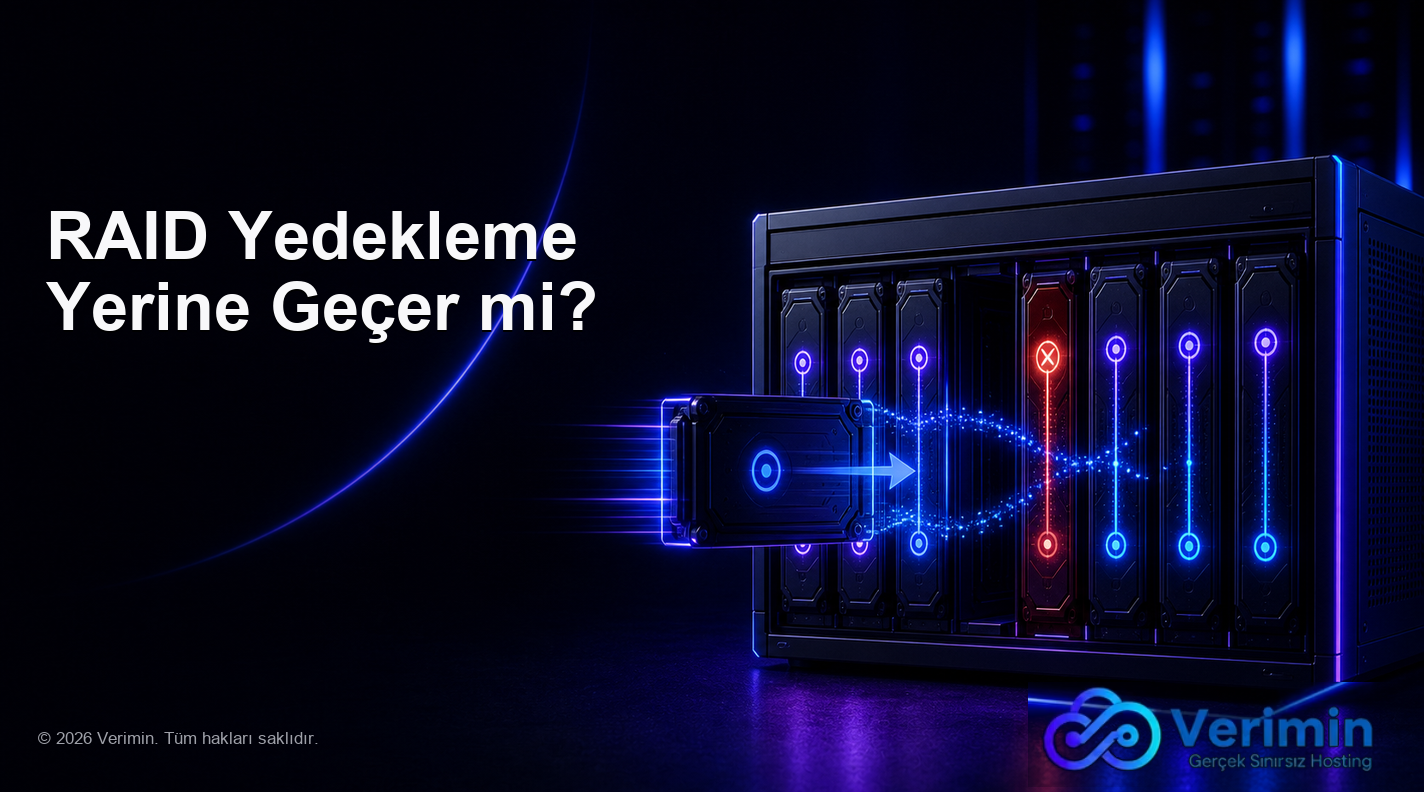 RAID Yedekleme Yerine Geçer mi? – RAID ile bağımsız yedekleme arasındaki farkı öğrenin.