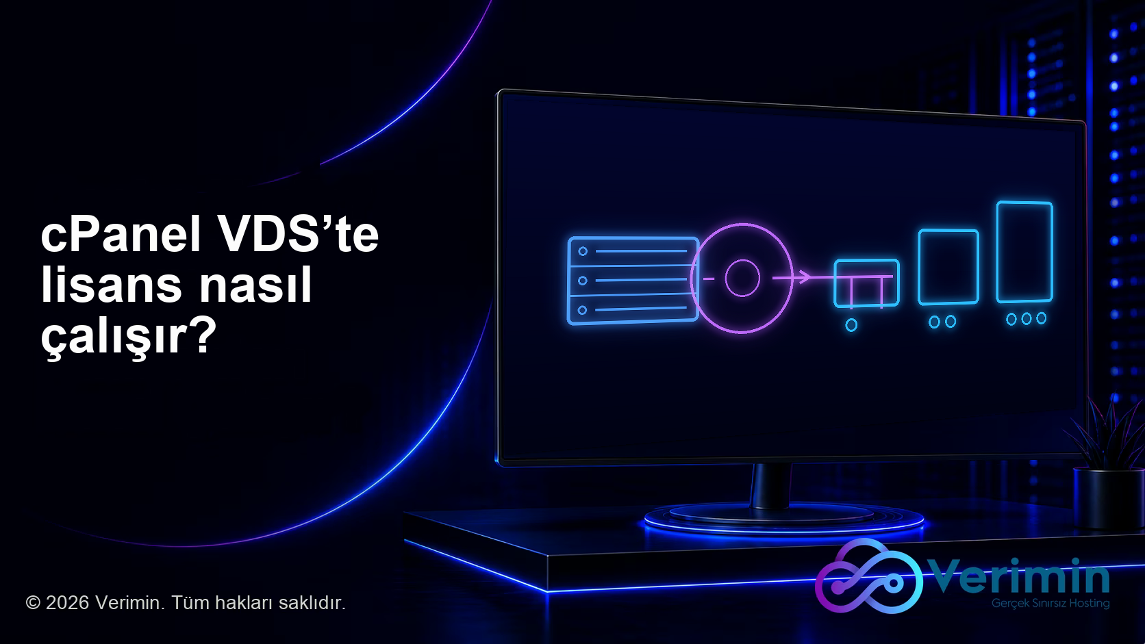 cPanel VDS'te lisans nasıl çalışır?