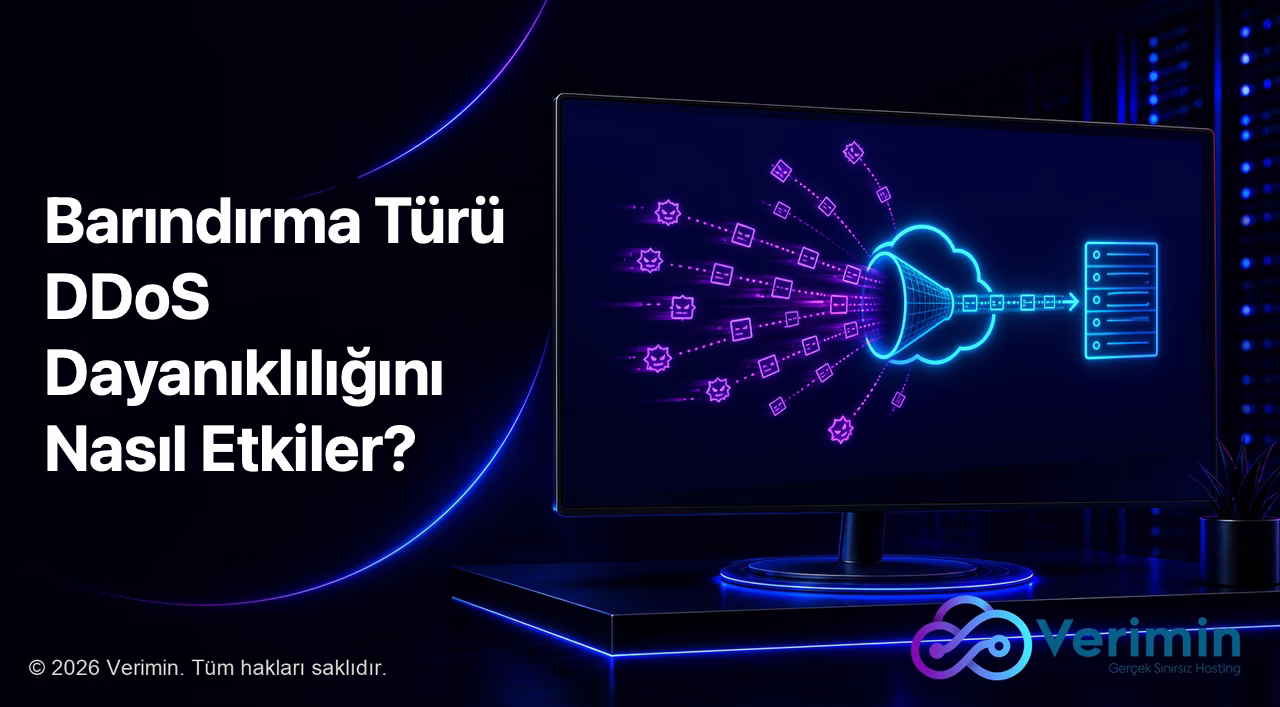trafik temizleme katmanının sunucu önündeki konumu