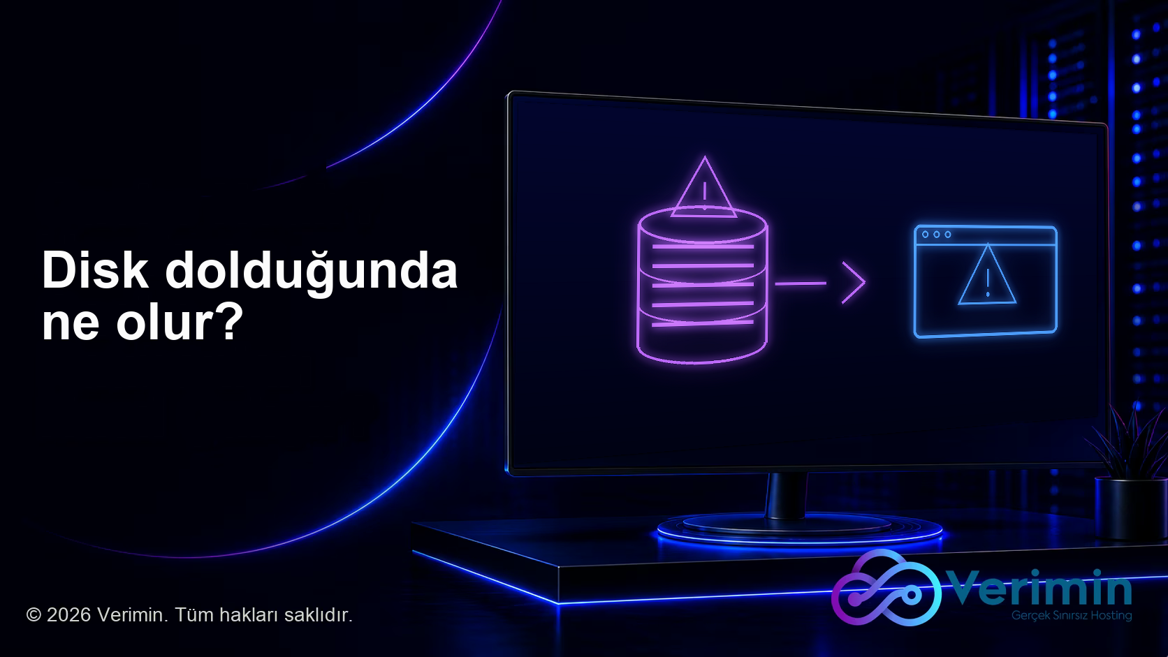 Disk dolduğunda ne olur?
