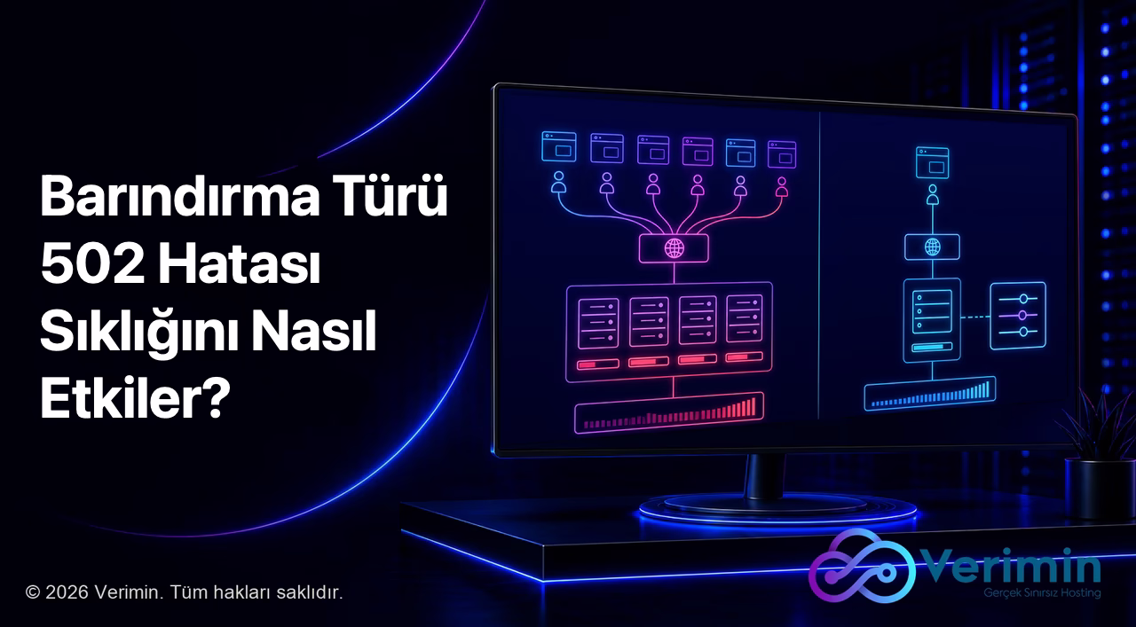 paylaşımlı hosting ve sanal sunucuda 502 hatası farkı
