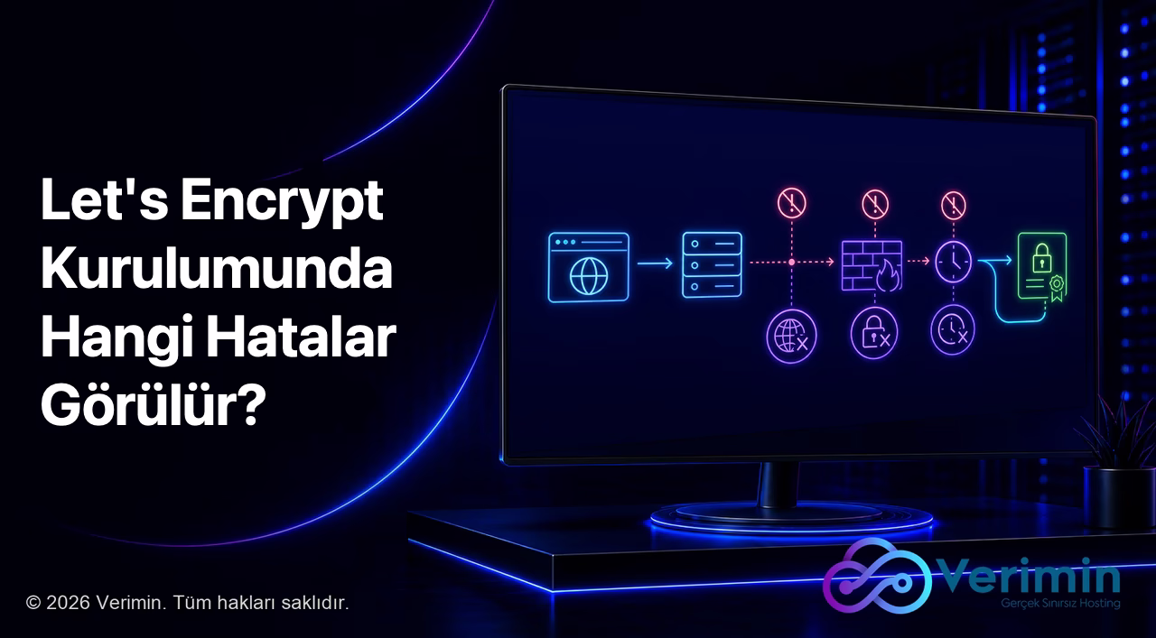 Let's Encrypt kurulum hataları ve çözüm yolları