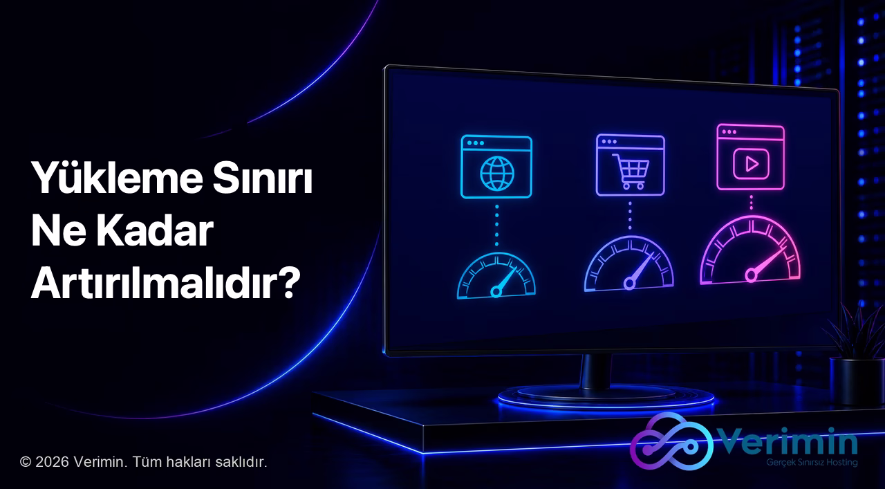kurumsal site, e-ticaret ve video projelerinde önerilen sınırlar